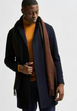Selected Homme Manteau Classique - Mottled Dark Blue, Blue Denim -Selected Homme Soldes Boutique 893ab659ad394bbebb83ab21db1c9a6c