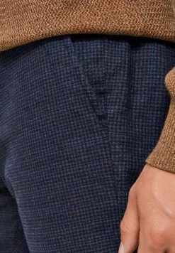 Selected Homme SLHSLIM ARVAL PANTS - Pantalon Classique - Navy Blazer/check -Selected Homme Soldes Boutique 89472ffb5d18410ab617bc0e294707c3