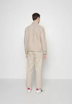 Selected Homme SLHCARTER OVERSHIRT - Veste En Cuir - Oxford Tan -Selected Homme Soldes Boutique 898ac930427942398aeff312f40fcdc6