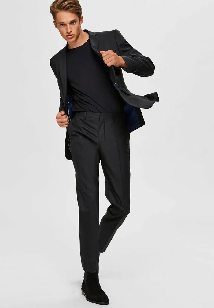 Selected Homme Pantalon Classique - Black 4 Selected Homme Pantalon Classique - Black – Image 4