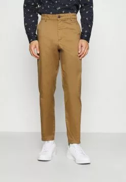 Selected Homme SLIM-TAPEREPTON FLEX PANTS - Chino - Butternut