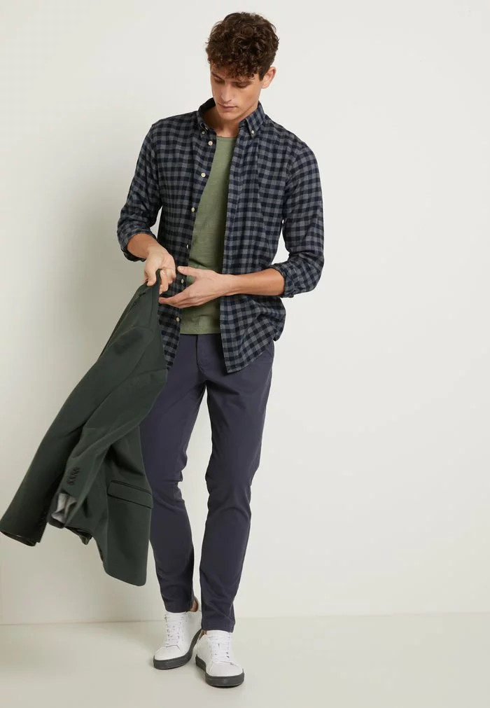 Selected Homme SLHSLIMFLANNEL - Chemise - Dark Blue 2 Selected Homme SLHSLIMFLANNEL - Chemise - Dark Blue – Image 2