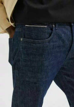 Selected Homme Jean Slim - Dark Blue Denim -Selected Homme Soldes Boutique 8acb032e5dde4aafa29b4fe789f8a2a4