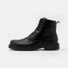 Selected Homme SLHTHOMAS BOOT - Bottines à Lacets - Black