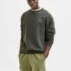 Selected Homme RUNDHALS - Pullover - Pirate Black