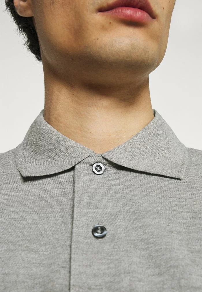 Selected Homme NEO - Polo - Medium Grey Melange 7 Selected Homme NEO - Polo - Medium Grey Melange – Image 7