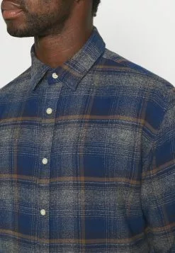 Selected Homme SLHREGTRADE - Chemise - Blue -Selected Homme Soldes Boutique 8c72df8951f743abbb0c1024c142bc32