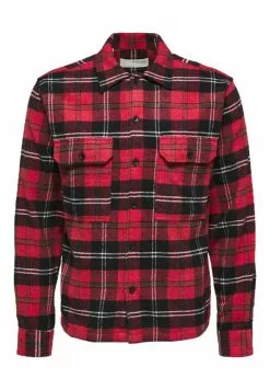Selected Homme Chemise - Red Dahlia