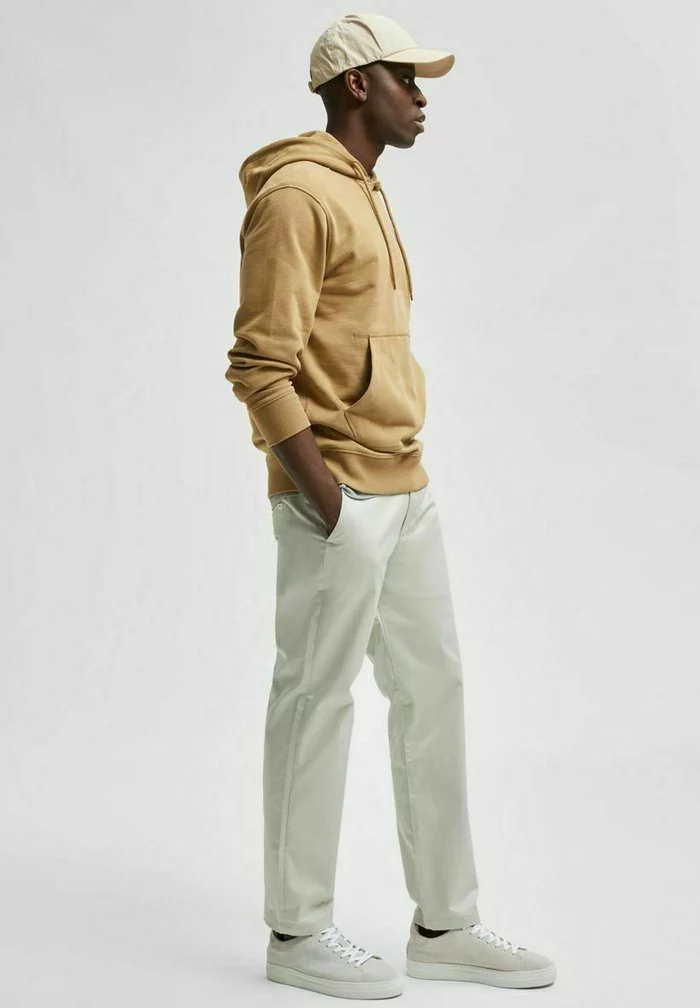 Selected Homme SLHSTRAIGHT FLEX - Chino - Light Grey 2 Selected Homme SLHSTRAIGHT FLEX - Chino - Light Grey – Image 2