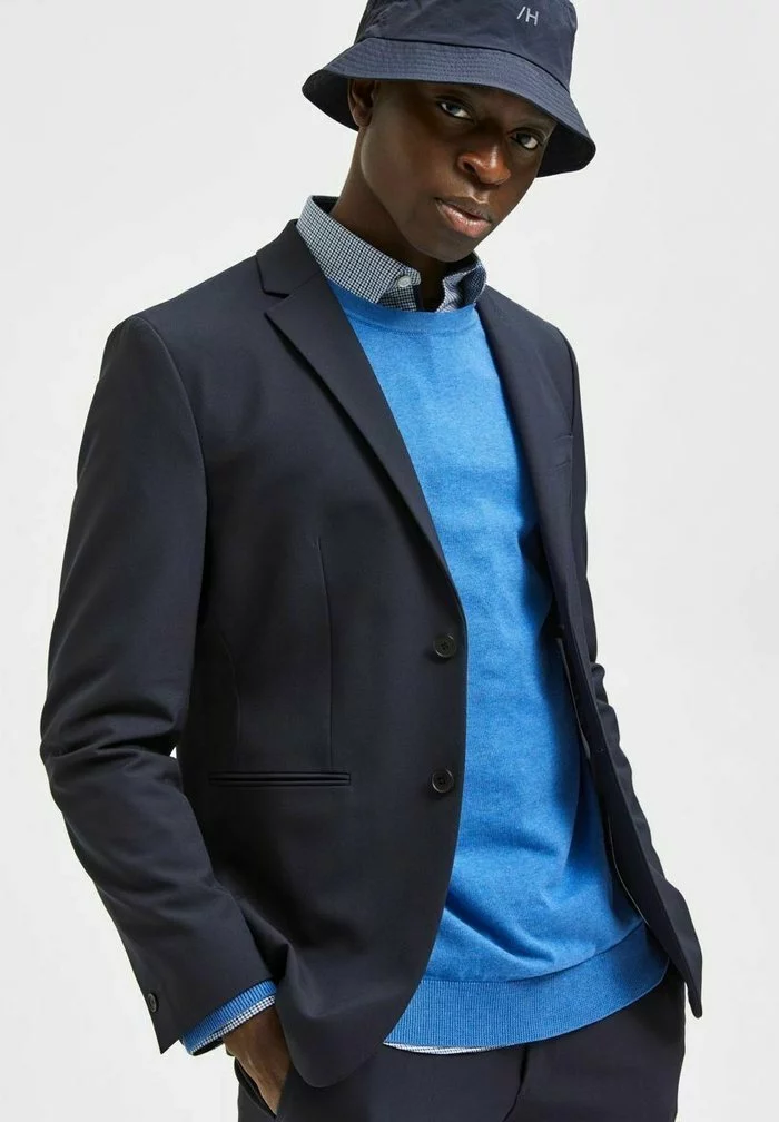 Selected Homme SLIM FIT - Blazer - Dark Sapphire 5 Selected Homme SLIM FIT - Blazer - Dark Sapphire – Image 5