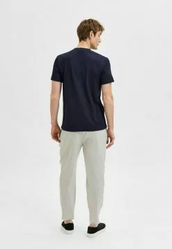 Selected Homme T-shirt Basique - Sky Captain -Selected Homme Soldes Boutique 8ec32c82a2d248d7b83b353bdc9a990a