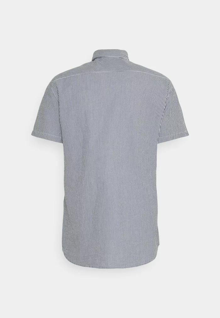 Selected Homme SLHREGNATE SEERSUCKER - Chemise - Dark Blue 7 Selected Homme SLHREGNATE SEERSUCKER - Chemise - Dark Blue – Image 7