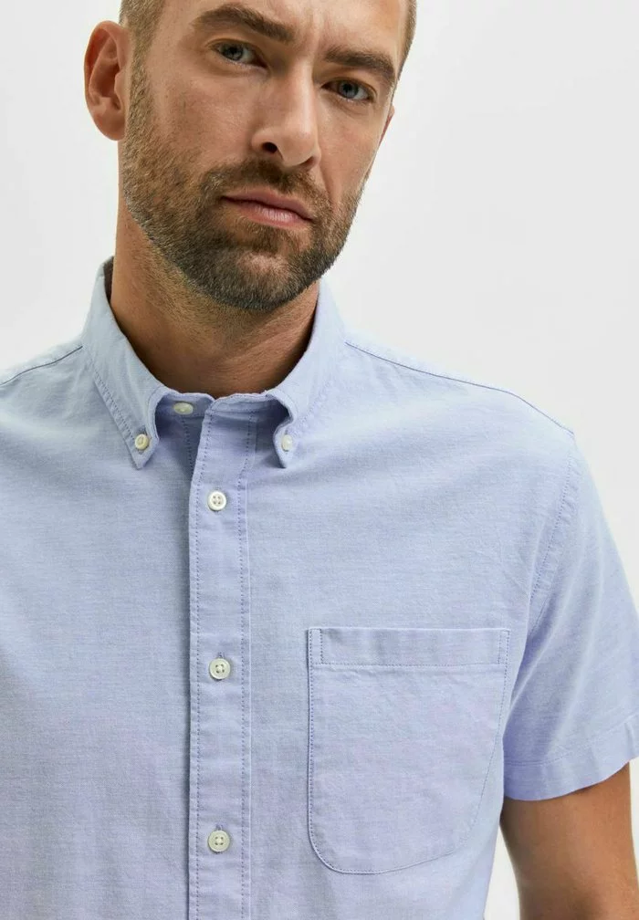 Selected Homme KURZÄRMELIGES - Chemise - Light Blue 5 Selected Homme KURZÄRMELIGES - Chemise - Light Blue – Image 5