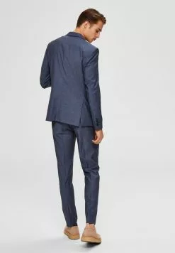 Selected Homme Blazer - Light Blue -Selected Homme Soldes Boutique 90f08f8a9af741b6a18a68aeef8f3924