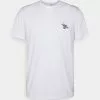 Selected Homme SLHHOLIDAY O NECK TEE - T-shirt Basique - White