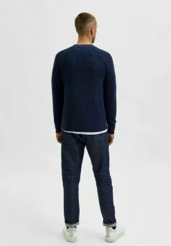 Selected Homme Pullover - Navy Blazer -Selected Homme Soldes Boutique 9177f6da77c14feeab867921df1be091
