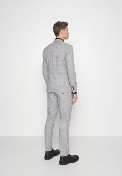 Selected Homme SLHMYLOLOGAN CHECK SUIT - Costume - Grey -Selected Homme Soldes Boutique 918521a3309a4e838775000aaddc06f6