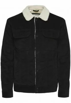Selected Homme SHERPA CORD - Veste Mi-saison - Black