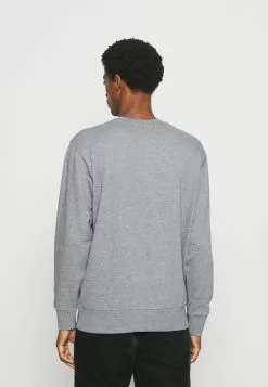 Selected Homme SLHJASON CREW NECK - Sweatshirt - Medium Grey Melange -Selected Homme Soldes Boutique 921066d058354ceb80e4a28b84a9b94e