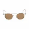 Selected Homme KUNSTSTOFF- - Lunettes De Soleil - White
