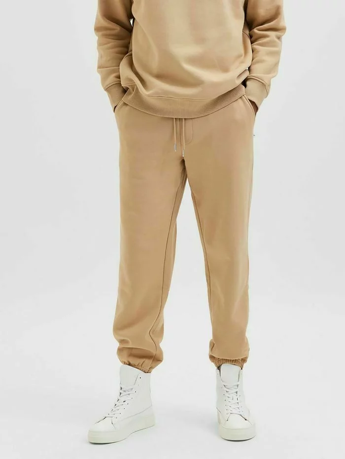 Selected Homme Pantalon De Survêtement - Cuban Sand 1 Selected Homme Pantalon De Survêtement - Cuban Sand