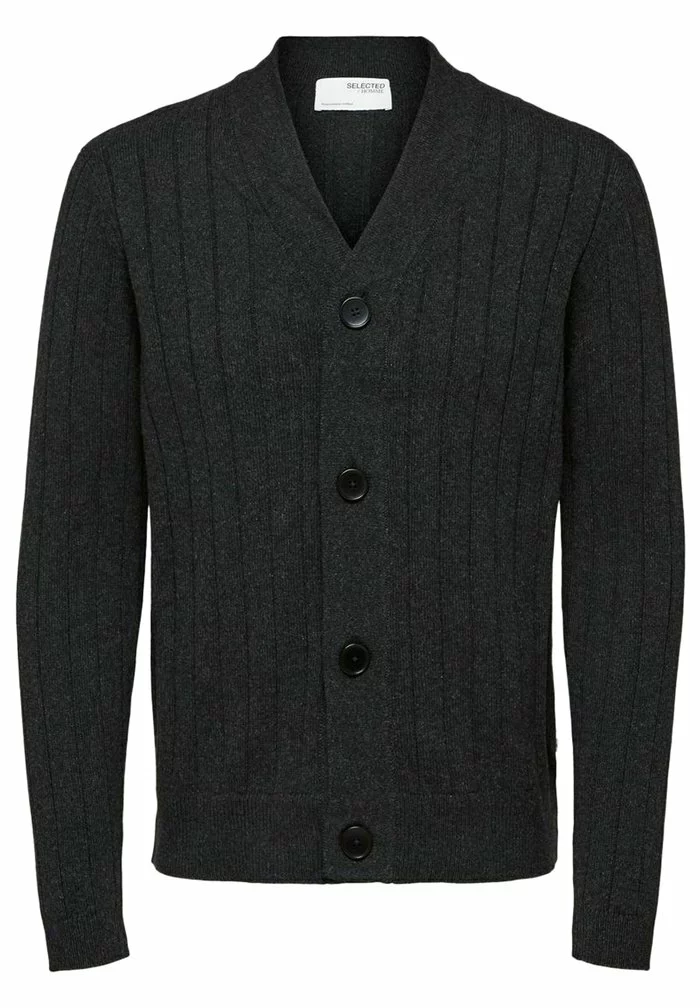 Selected Homme Gilet - Dark Grey Melange 4 Selected Homme Gilet - Dark Grey Melange – Image 4