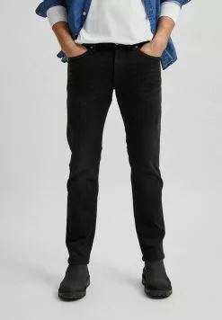 Selected Homme SCOTT - Jean Slim - Black Denim