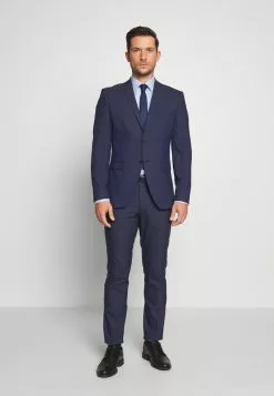 Selected Homme SLHSLIM MYLOLOGAN SUIT SET - Costume - Blue
