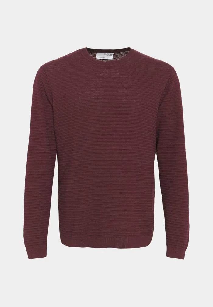 Selected Homme SLHMASEI CREW NECK - Pullover - Winetasting 5 Selected Homme SLHMASEI CREW NECK - Pullover - Winetasting – Image 5