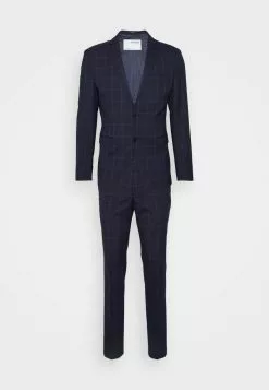 Selected Homme SLHMYLOLOGAN SUIT - Costume - Navy Blazer/window Check -Selected Homme Soldes Boutique 958b9125891846338352c39d031350db