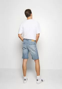 Selected Homme SLHALEX - Short En Jean - Light Blue Denim -Selected Homme Soldes Boutique 95b8609367cb468d96056be52e48751a