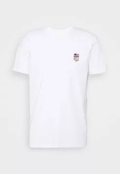 Selected Homme SLHFATE CAMP O NECK TEE - T-shirt Imprimé - Bright White -Selected Homme Soldes Boutique 9622e9eaad5342c39657884ecb17aef4