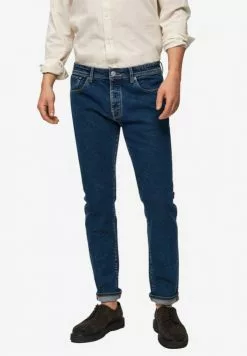 Selected Homme Jean Slim - Medium Blue Denim