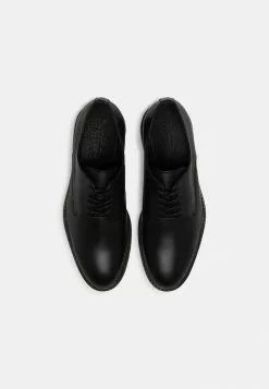 Selected Homme SLHBLAKE DERBY - Derbies - Black -Selected Homme Soldes Boutique 96927b8487c14a70a1ac74dd8c039d98