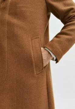 Selected Homme Manteau Classique - Camel -Selected Homme Soldes Boutique 969e39949d184000a7a842f97b2826b8