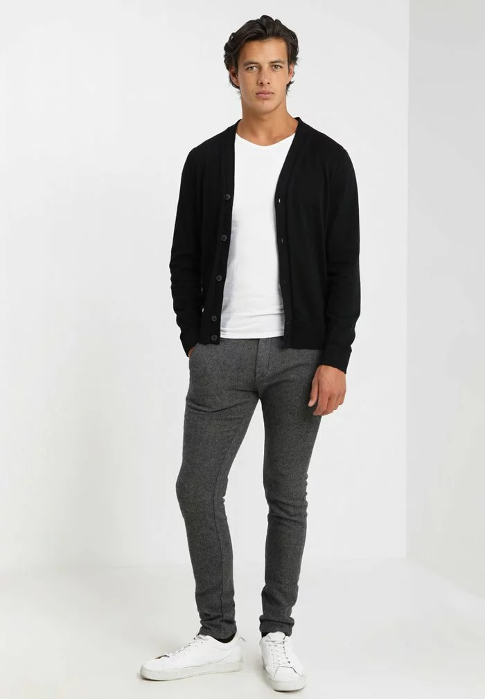 Selected Homme SLIM ARVA HOUNDSTOOTH PANTS - Pantalon Classique - Grey 2 Selected Homme SLIM ARVA HOUNDSTOOTH PANTS - Pantalon Classique - Grey – Image 2