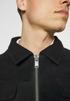 Selected Homme SLHICONIC - Veste En Cuir - Black -Selected Homme Soldes Boutique 9815d575f0f84676bb158bf046d5485e