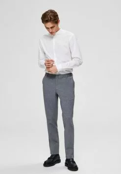 Selected Homme FLEX FIT HOSE SLIM FIT - Chino - Grey Melange 9 Selected Homme FLEX FIT HOSE SLIM FIT - Chino - Grey Melange -Selected Homme Soldes Boutique 98820a20d99743e8bdabb6c319a30cc2