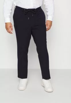 Selected Homme SLHTAPE JUSTIN CROP PANT - Pantalon Classique - Navy Blazer