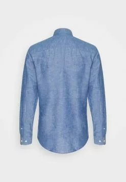 Selected Homme SLHSLIMNEW - Chemise - Medium Blue Denim -Selected Homme Soldes Boutique 98e3021c6a554fa5aac76eca4c9231f5