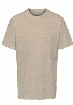 Selected Homme SLHNORMAN MINI STRIPE TEE - T-shirt Basique - Incense