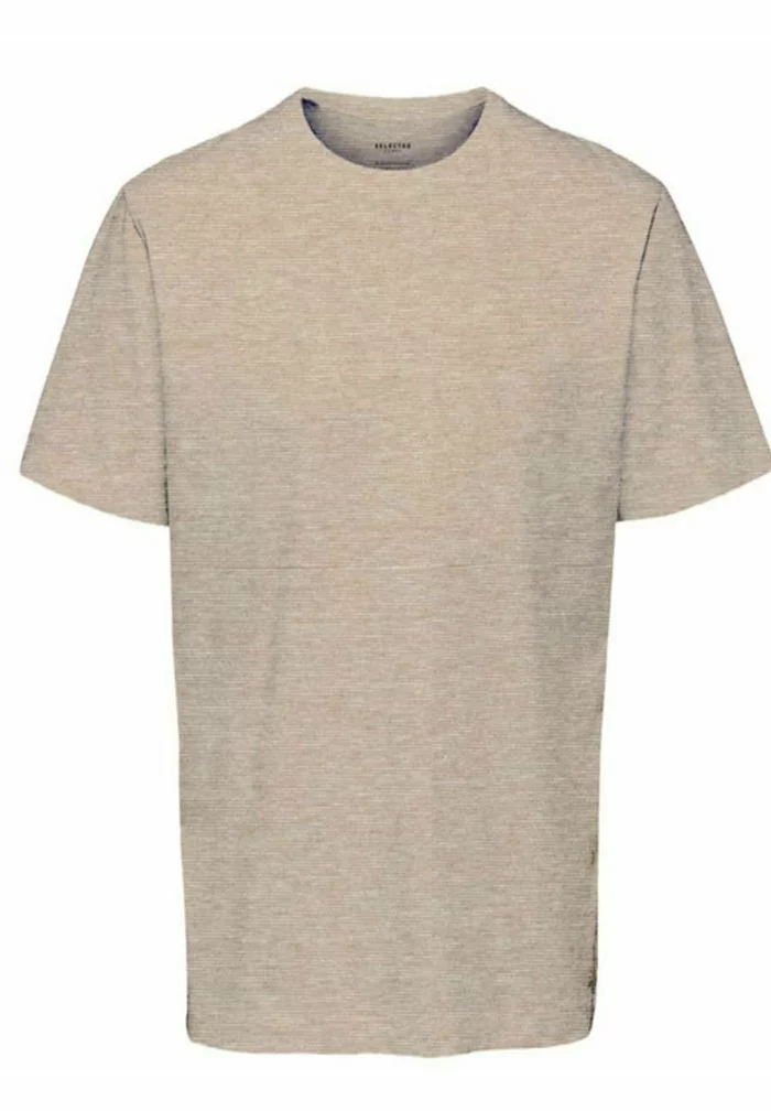 Selected Homme SLHNORMAN MINI STRIPE TEE - T-shirt Basique - Incense 1 Selected Homme SLHNORMAN MINI STRIPE TEE - T-shirt Basique - Incense