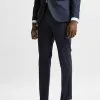 Selected Homme Pantalon Classique - Dark Blue