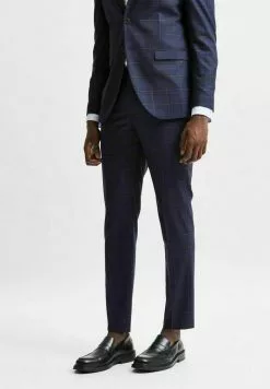 Selected Homme Pantalon Classique - Dark Blue