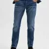 Selected Homme Jean Slim - Medium Blue Denim