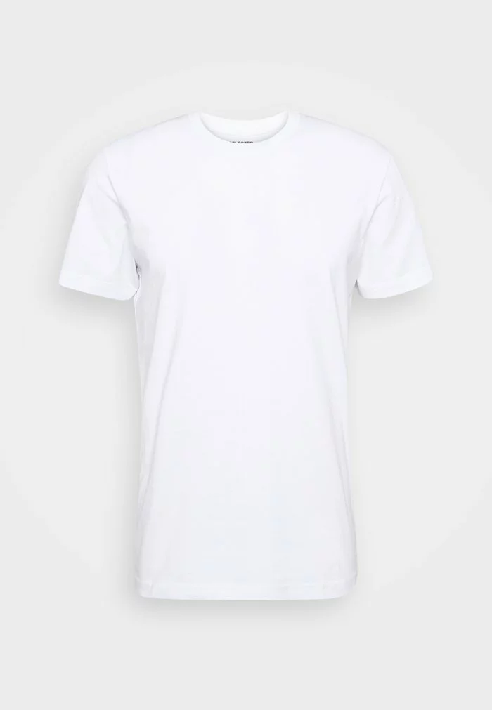 Selected Homme SLHNORMAN SS O-NECK S NOOS - T-shirt Basique - Bright White 4 Selected Homme SLHNORMAN SS O-NECK S NOOS - T-shirt Basique - Bright White – Image 4