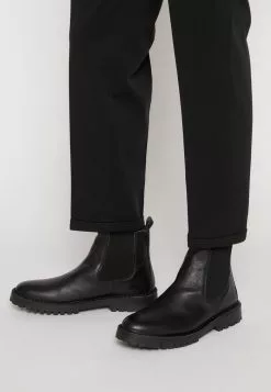 Selected Homme SLHRICKY CHELSEA BOOT - Bottines - Black
