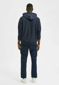 Selected Homme SLHRELAXCORK - Sweat à Capuche - Sky Captain -Selected Homme Soldes Boutique 9c624776ac6540db960780575aa4f63c