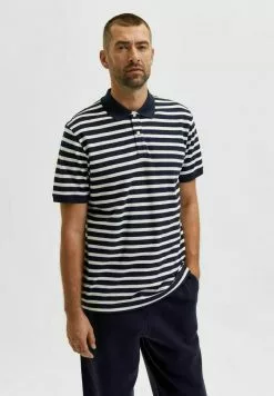 Selected Homme KURZÄRMELIGES - Polo - Sky Captain