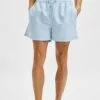 Selected Homme BEDRUKTE - Short De Bain - Chambray Blue